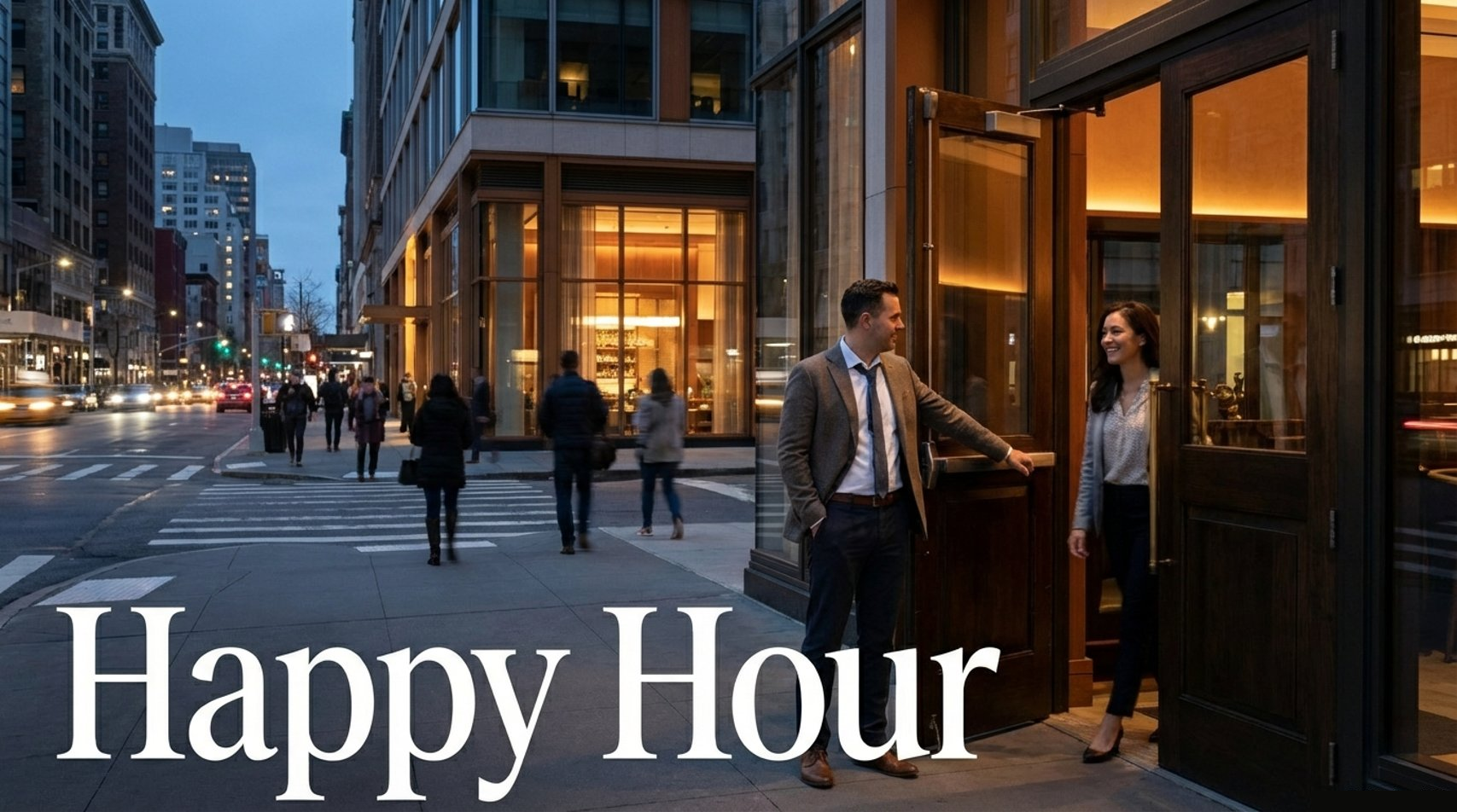 Happy Hour — Social energy rises